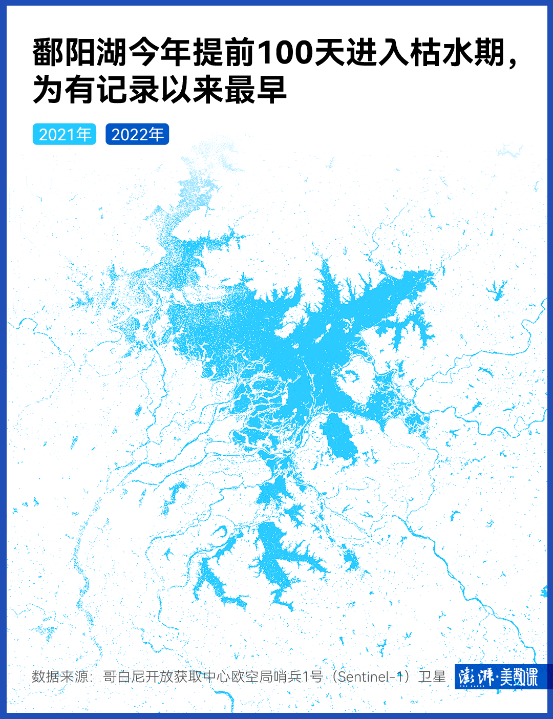 “长江流域”5张图，看长江流域61年来最严重的气象干旱
