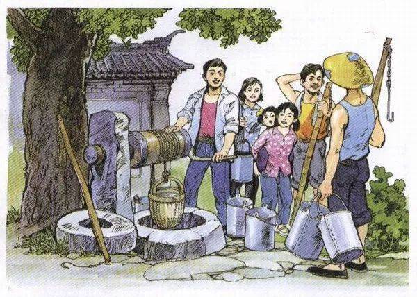 西安故事 王继:我所经历的淘井往事_水井_井壁_水桶