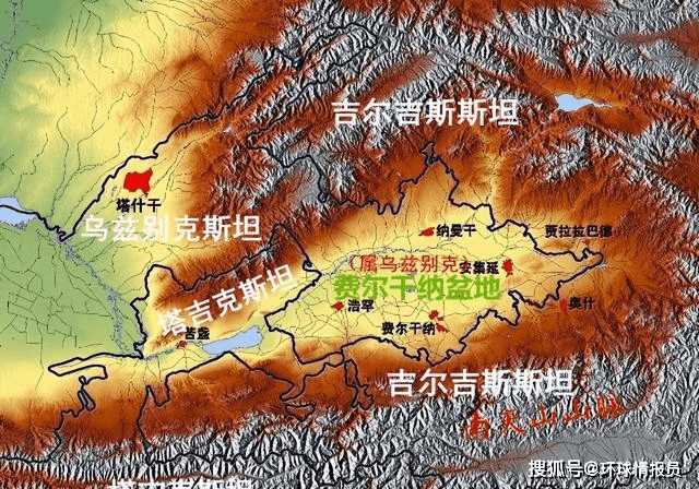 中亚聚宝盆：费尔干纳盆地，为何飞地遍布？
