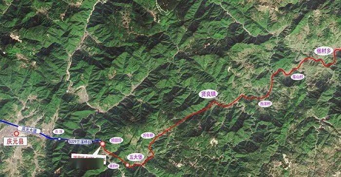 北山等乡镇(街道)△g638全段线位示意图g638国道巨浦至北山段改建工程