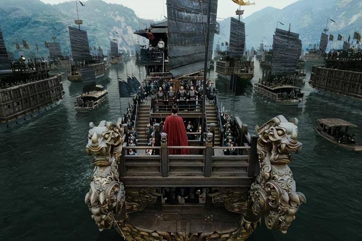 东吴水师也很默契,到了九月份,周贺等人结束窜访,准备返回东吴.