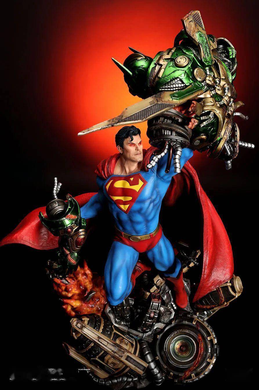 手撕类魔,xm推出dc漫画版超人雕像_版本_造型_整体