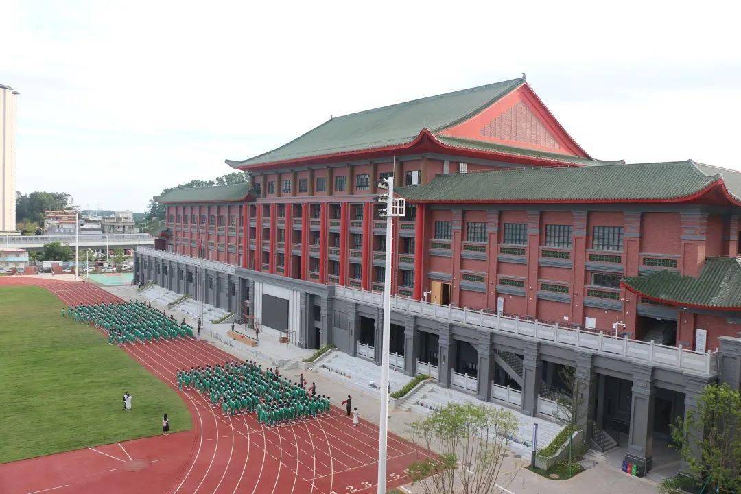 一大波高清图带你"逛"执信中学增城实验学校北校区_建设_建筑_演艺