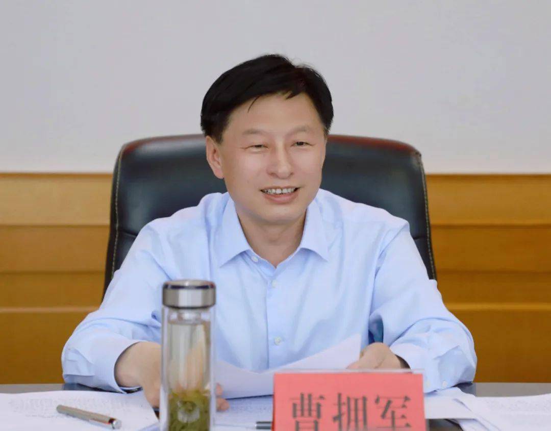 县委书记曹拥军主持召开第五届中国61清丰绿色家居博览会筹备情况