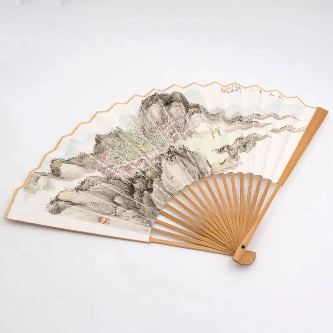 谈奎国画折扇作品专场_北京_梅竹双_上图