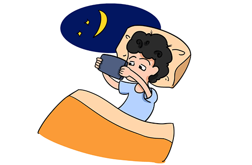 晚上玩手机不想睡觉,白天上班没精神怎么办?