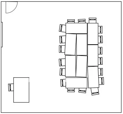 打造理想教室,关键在于改变传统的教室座位布局_工作_理论_马蹄形