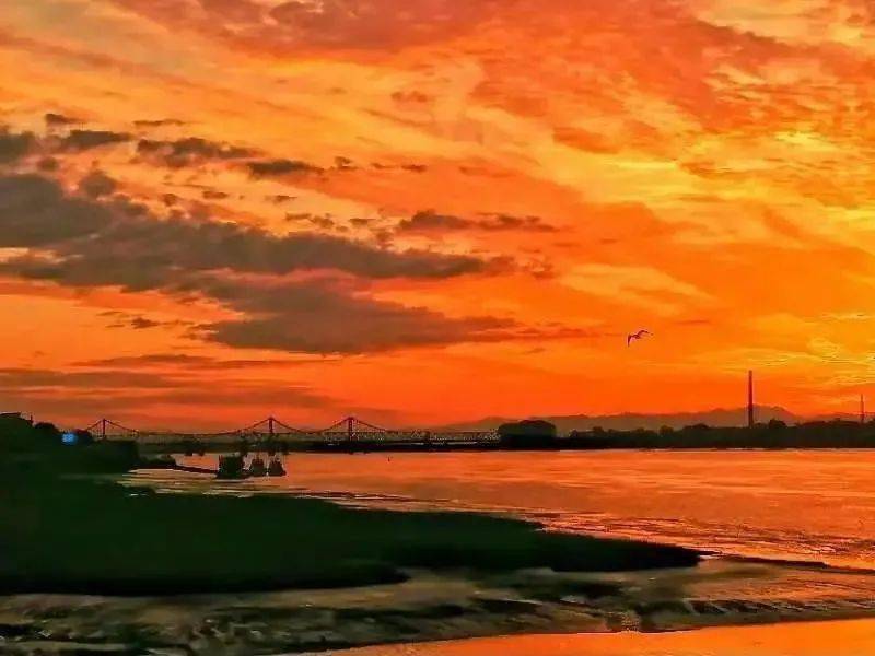 未来三天天气预报/随手拍_丹东_鸭绿江_朝霞