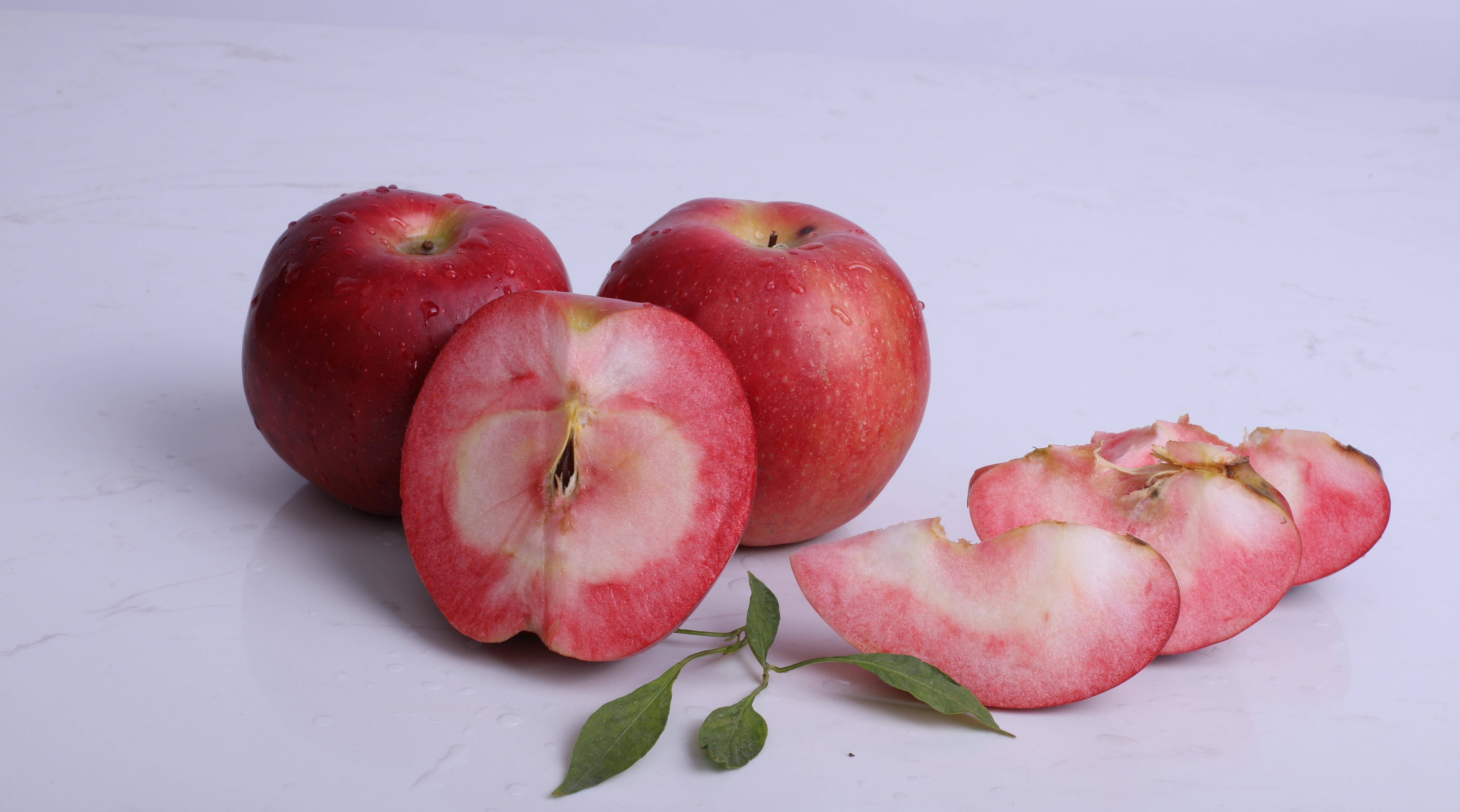 一个小小的红肉苹果,做出来这6道美食,味道超好_食用_黄豆和_白糖