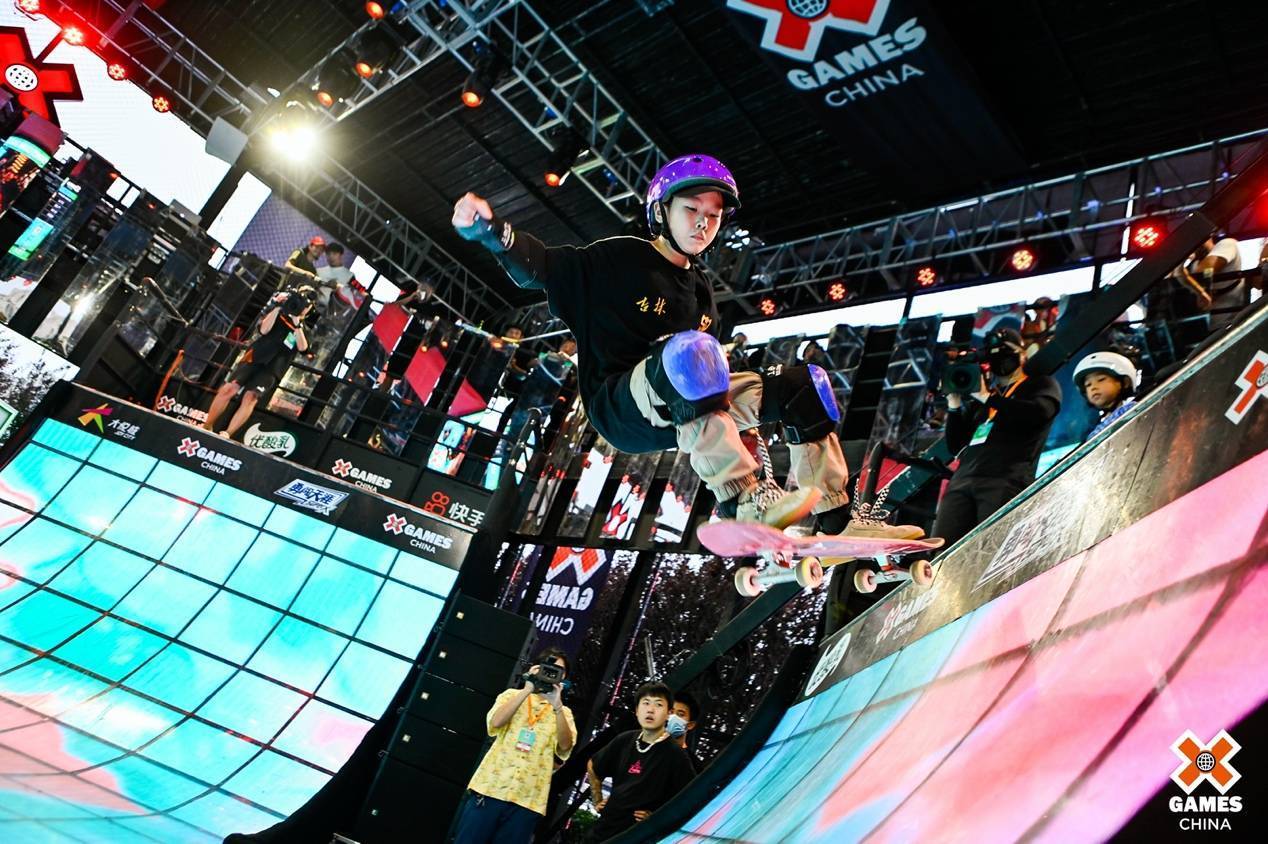 X GAMES CHINA 2022滑板U池TOUR第四站在北京成功举办