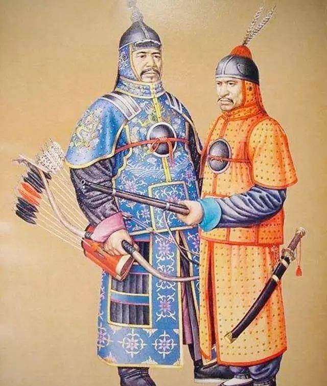 排在第六的位置上,四贝勒皇太极负责统领正白旗在第七的位置上,最后的