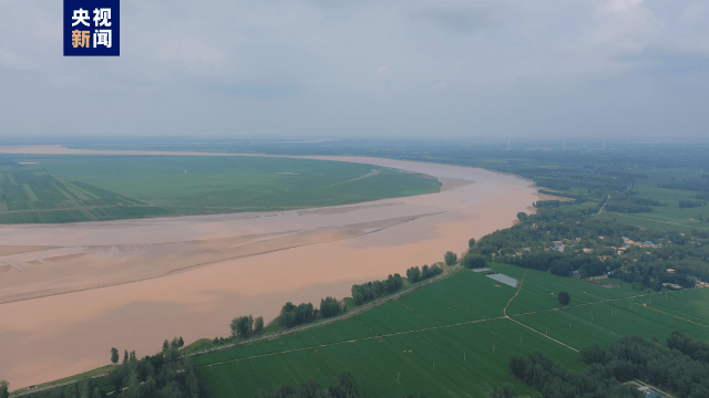 78平方公里流径长度25公里黄河在兰考县境内黄河一路向东北 注入渤海