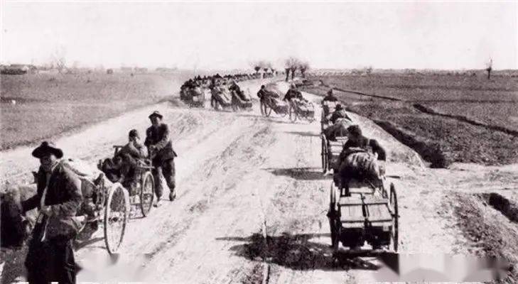 它就是淮海战役中人民群众支援前线时使用过的小推车