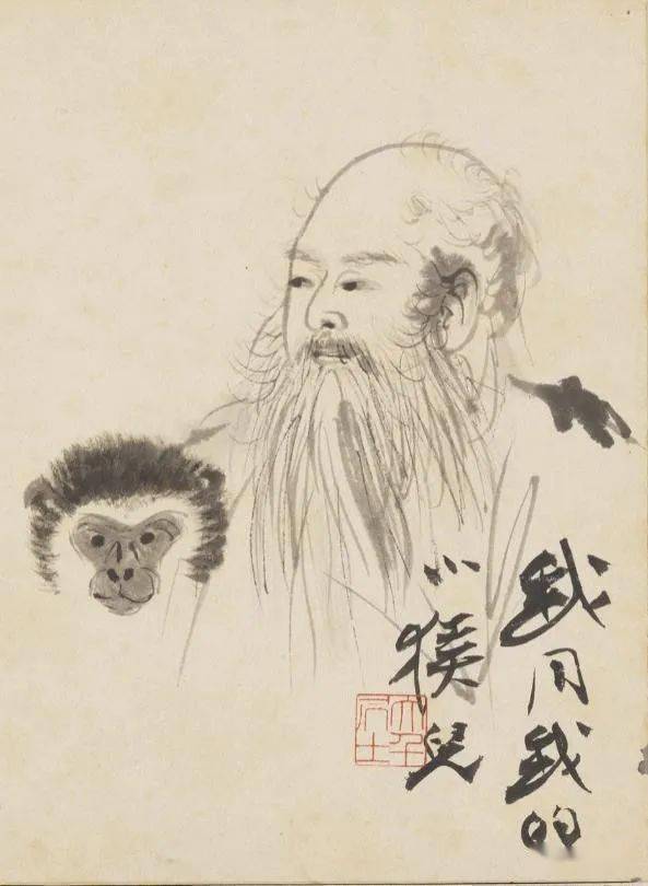 张大千罕见"私房画" 率意狂涂 真情流露_涂册_郭有守_常玉