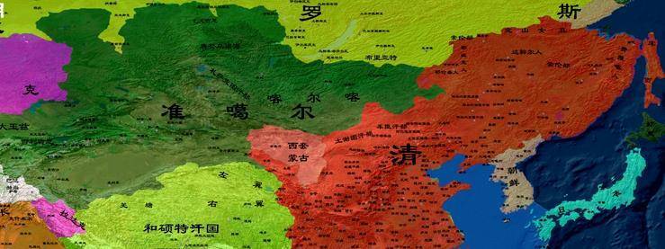 康熙王朝地图是谁画的图片