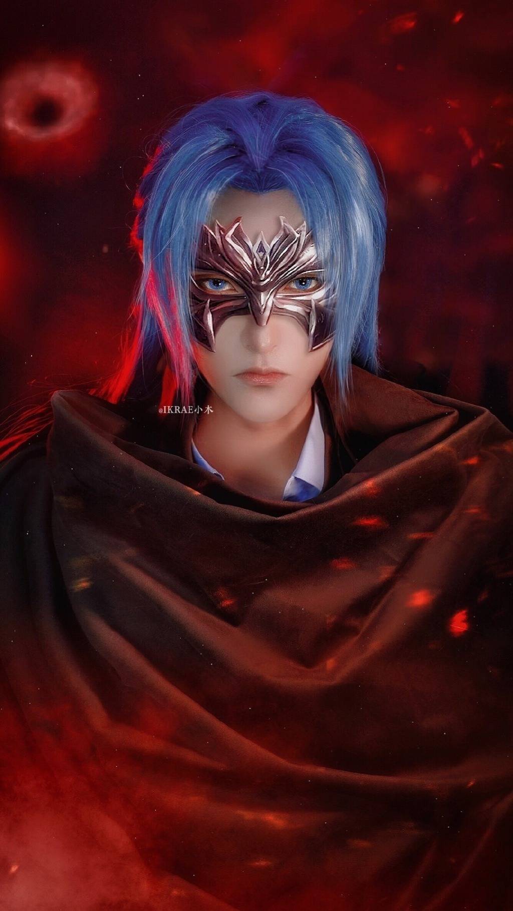 小哥哥cos斗罗大陆唐三,本以为会翻车,结果比建模还要帅_大神_作品