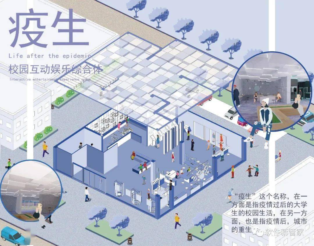 环艺室内的竞赛获奖套路,让我破防了!_设计_空间_展板