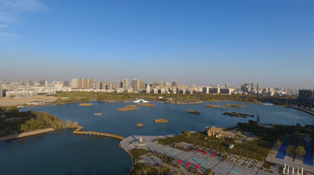 银川宝湖印象,地理位置绝佳,观湖效果一级棒!_园林_大尉_项目