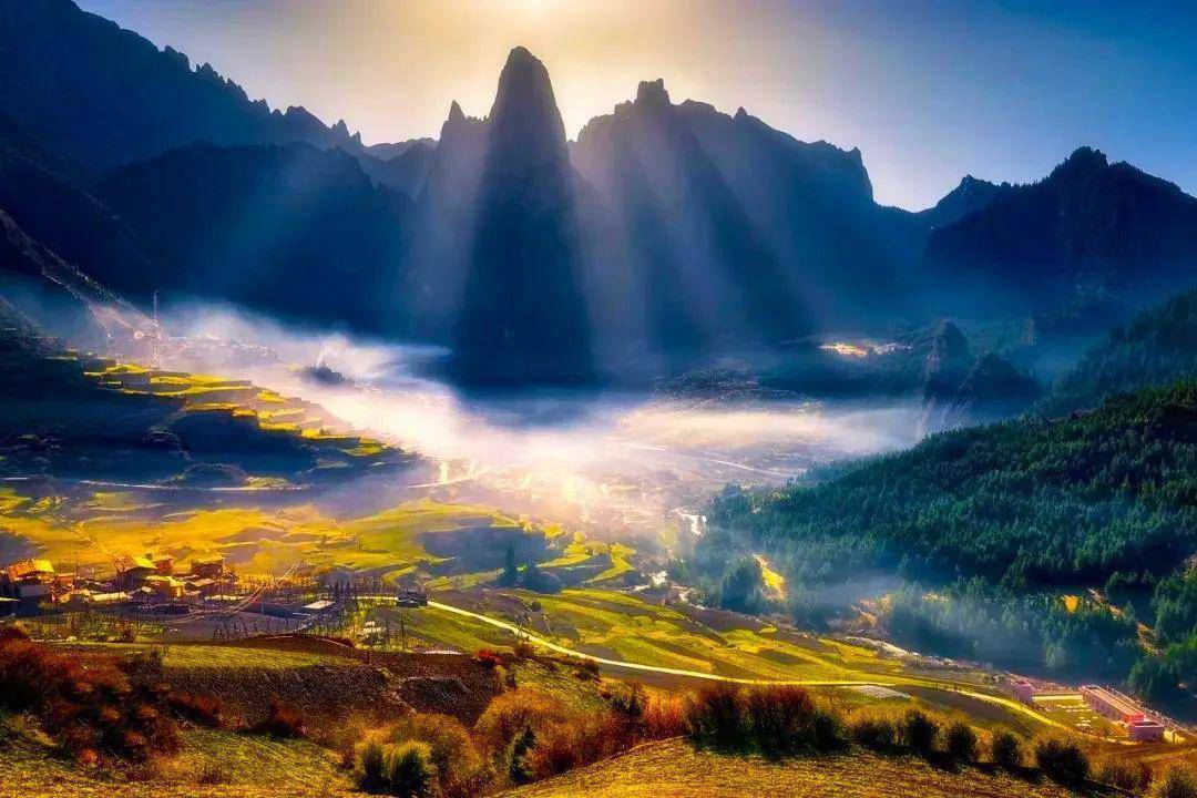 降温啦～一起来感受扎尕那金秋之美_季静_秋色_醉人