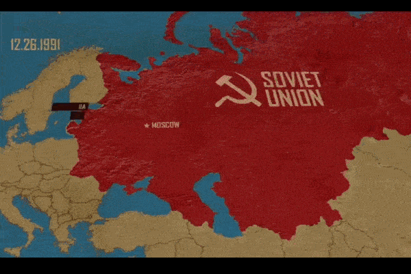苏联解体 红旗图片