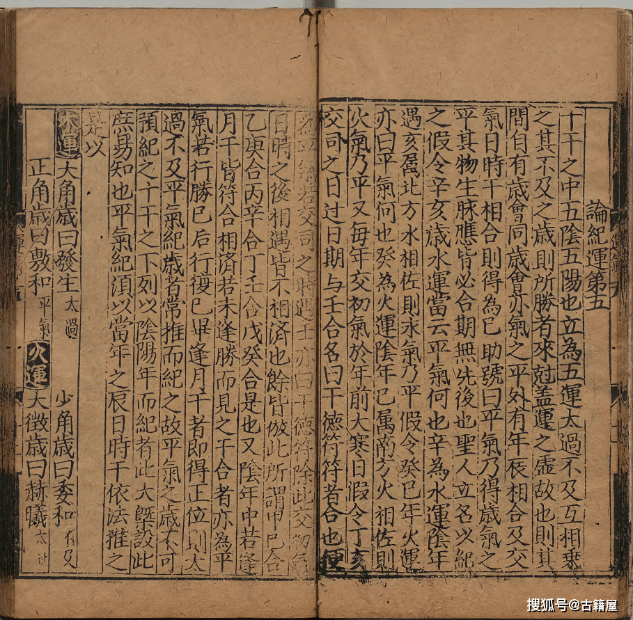 中医五运六气古籍《重编伤寒必用运气全书》_熊宗立_正德_刊本