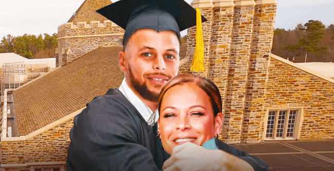 库里毕业母亲激动发表感言_骄傲_桑娅_儿子