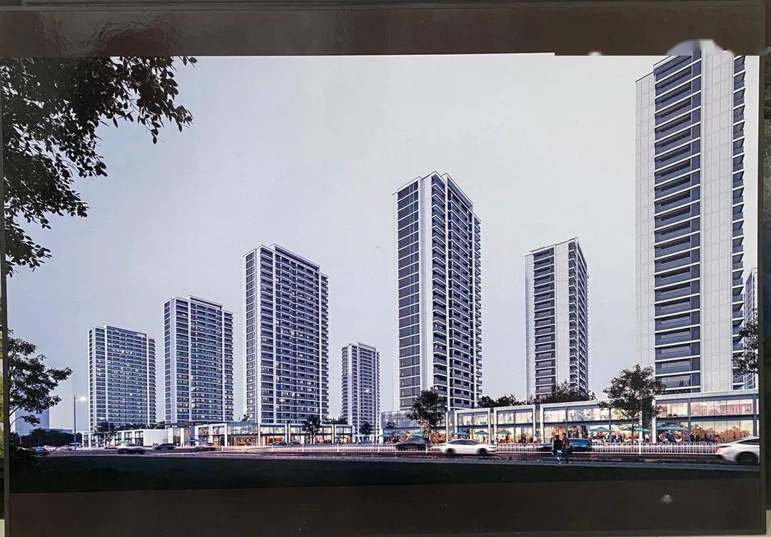 沿街效果图没人发我来发,二桥村宁北安置房户型.