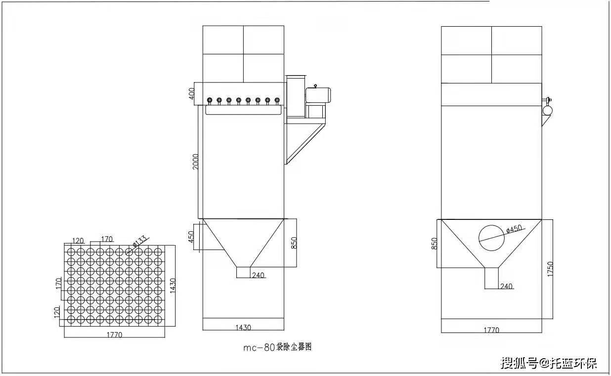 dmc-80型布袋除尘器简介