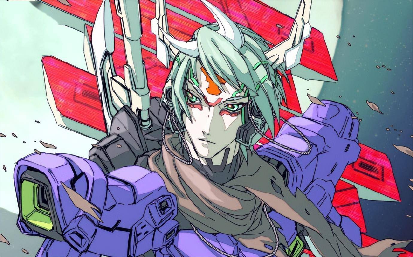 高达拟人化插画,巴巴托斯,月高达还有强袭高达大家喜欢谁?