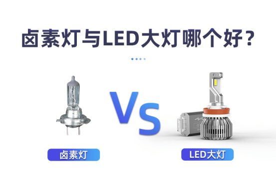 车灯冷知识:卤素灯与汽车led大灯哪个好?好在哪里?九加一车灯分享_搜狐汽车_搜狐网