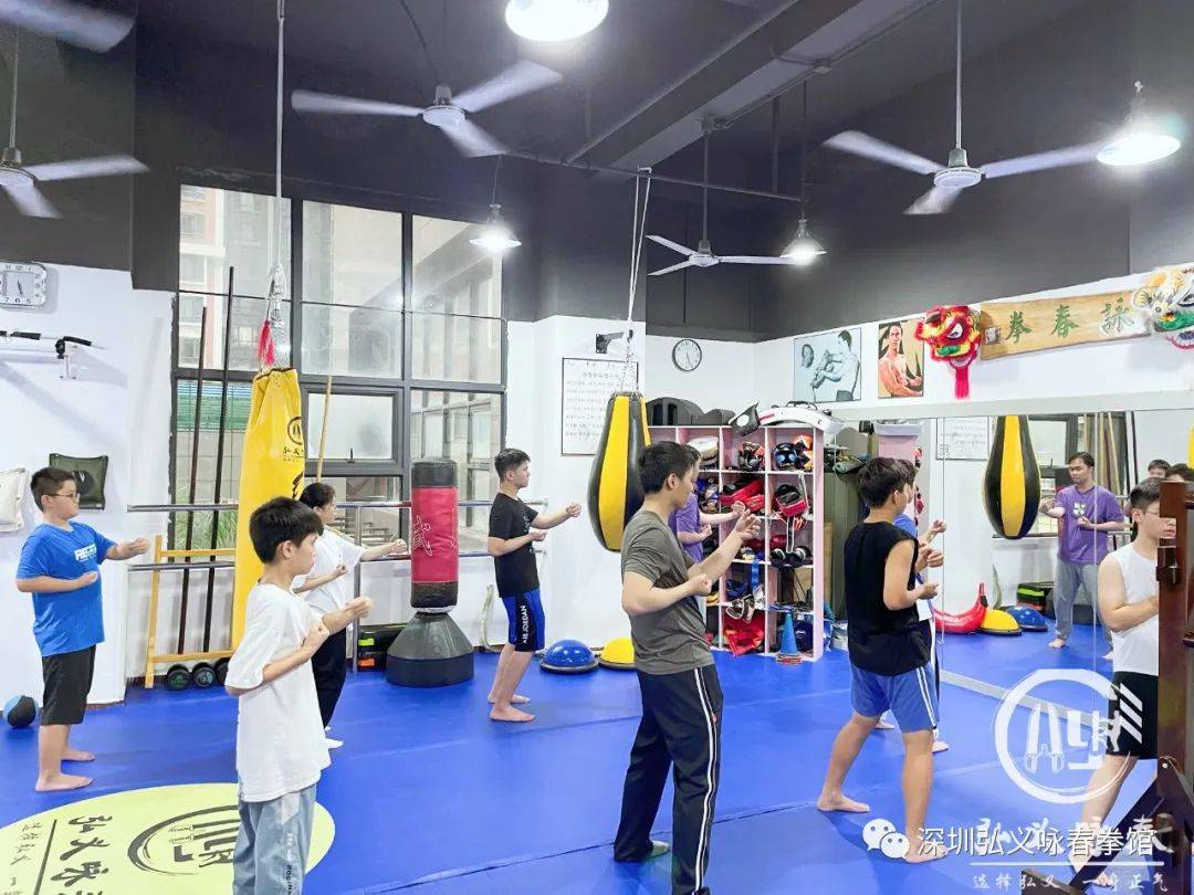 深圳弘义咏春拳馆精气神日常训练