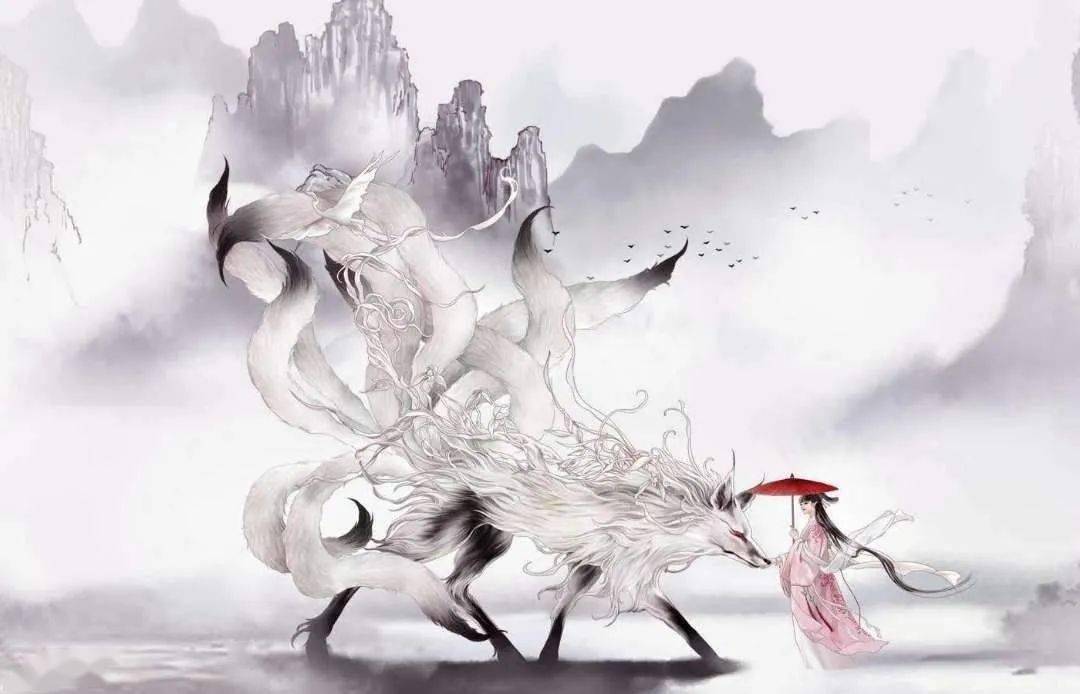 九尾狐_银狐_中华