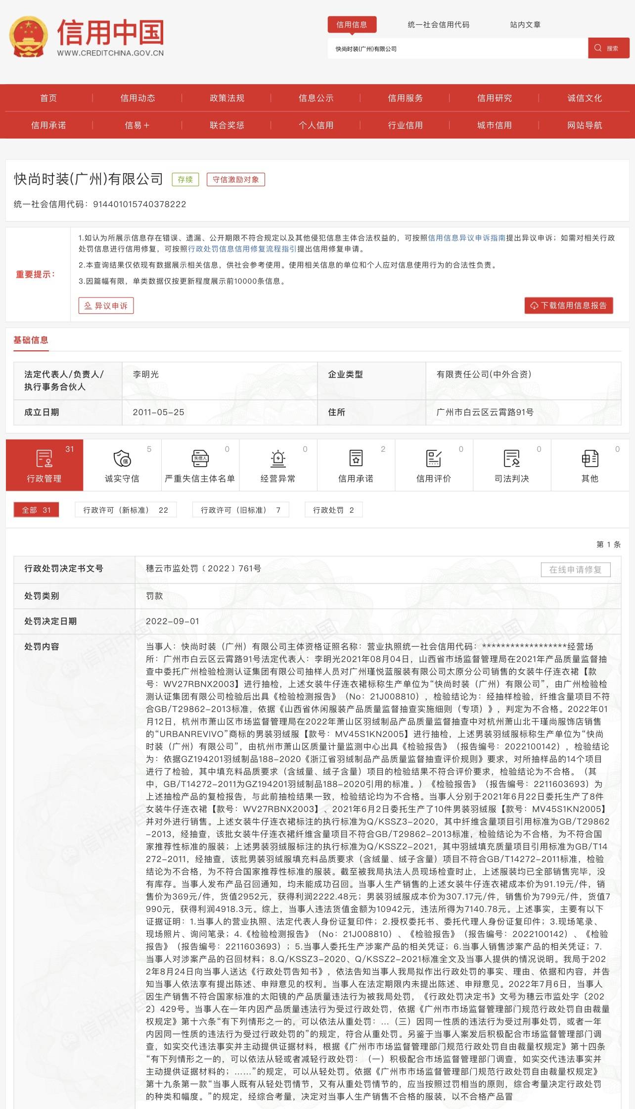 成本91元连衣裙翻4倍卖369元,快时尚品牌UR被罚_投诉_消费_中国