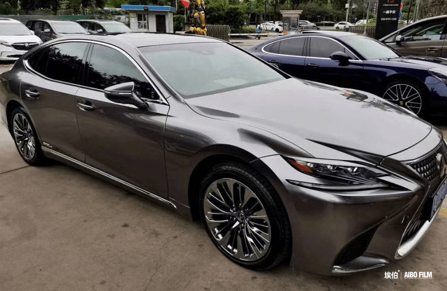 埃伯改色膜pet超亮金属战斗灰-雷克萨斯,超酷的颜色_金属战斗