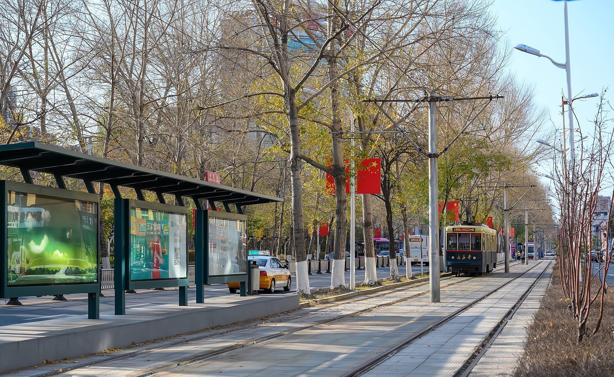 实拍长春有轨电车,至今已运行了79年之久,票价只要1块钱_历史_长影