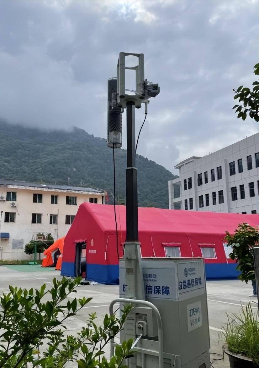 中兴携手中国移动四川公司开通5g游牧式基站 保障石棉震区应急通_通信