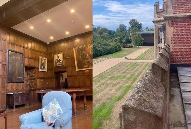 王诗龄在英国留学,李湘自豪拍照,豪宅展示,复古名画吸睛_照片_女儿