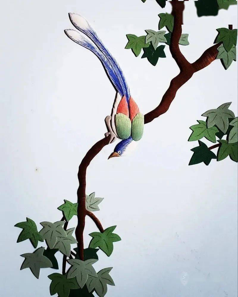 拼出立体浮雕感的浮世绘_kiinii_app_工艺品