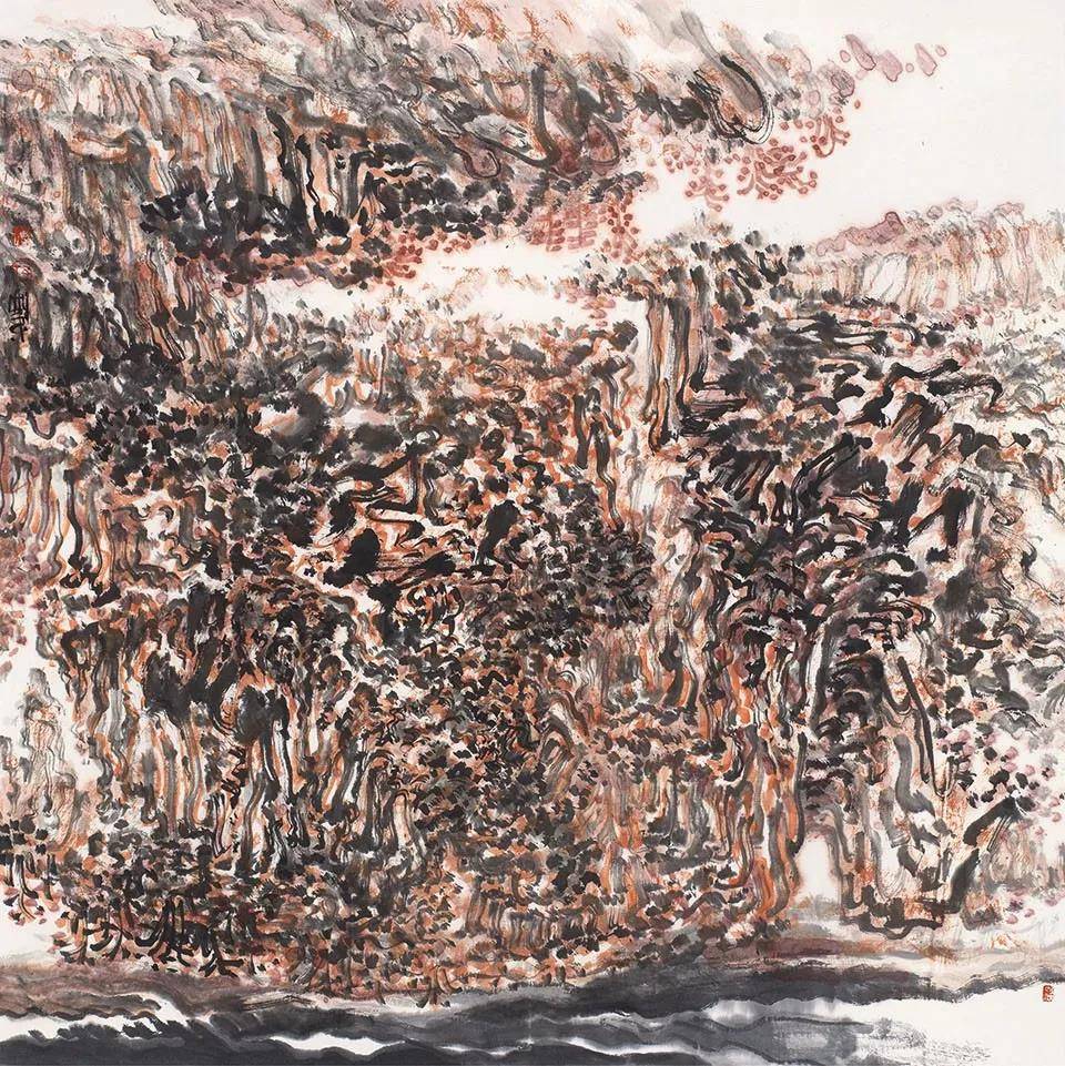 探索于南北交融语境之下的山水图式新变革——读王少伦先生山水画近作