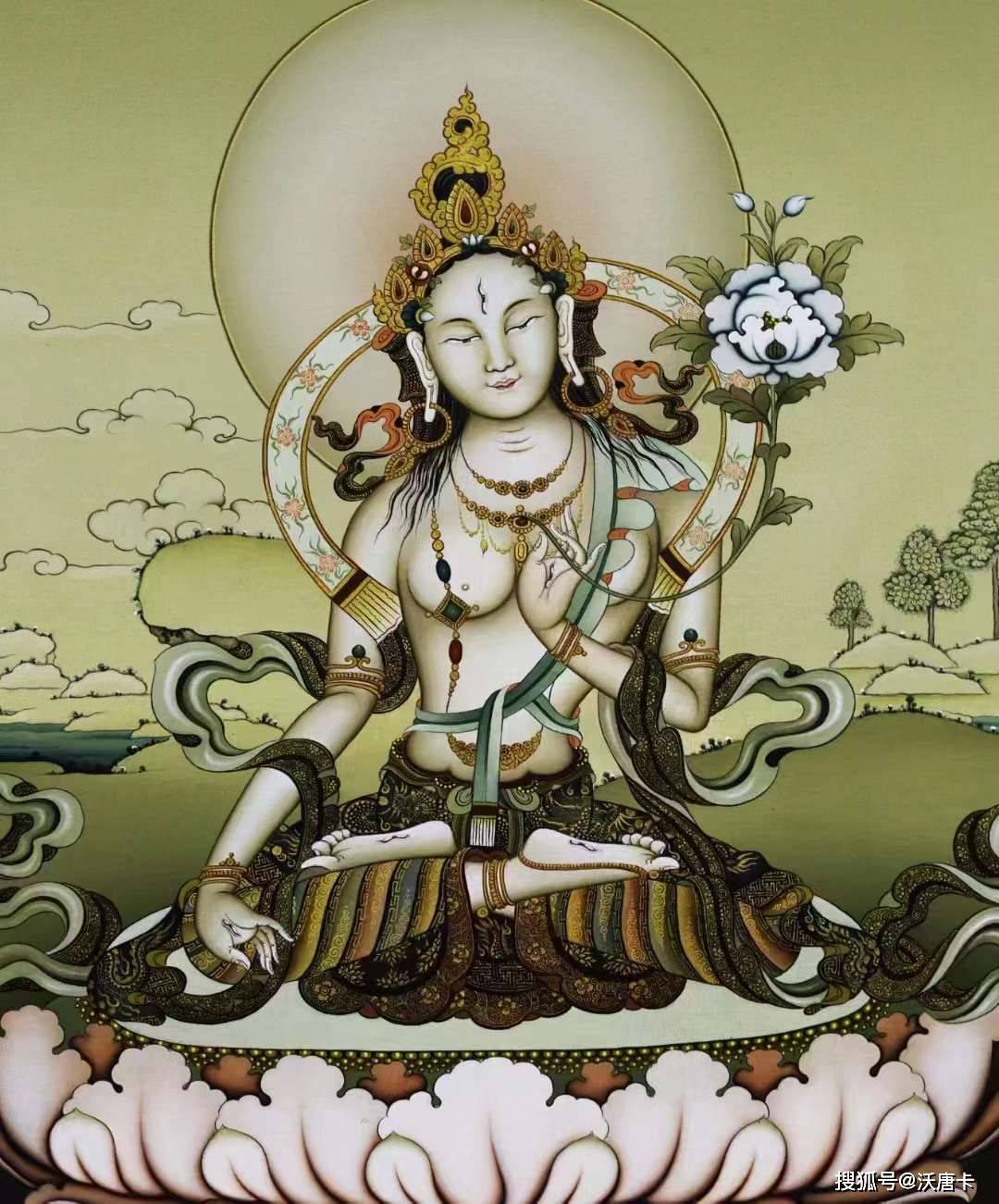 金刚总持与明妃的绘画寓意_智慧_佛陀_亥母