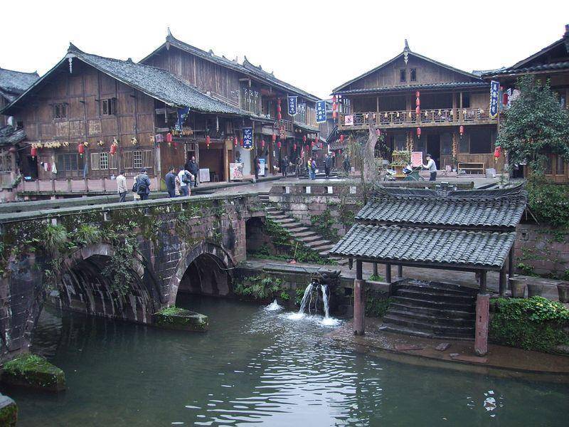 四川历史文化名镇，古代南方丝绸之路的重要驿站，上里在其中