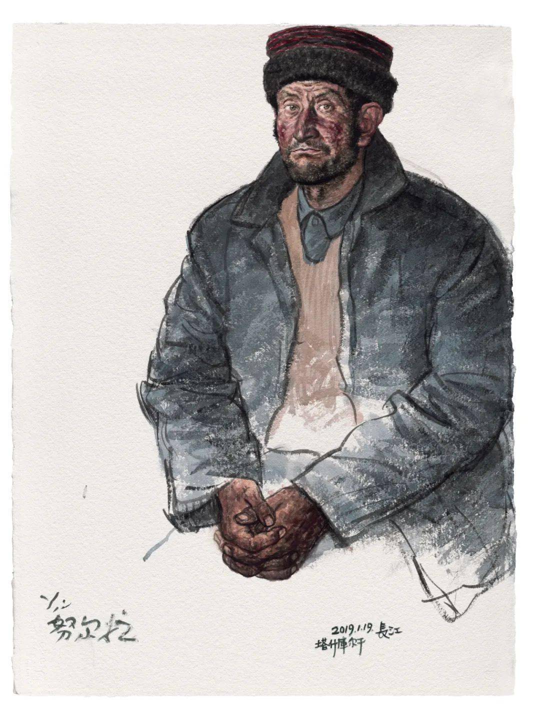 专业动态 | 吴长江版画作品欣赏_cm_水性_颜料