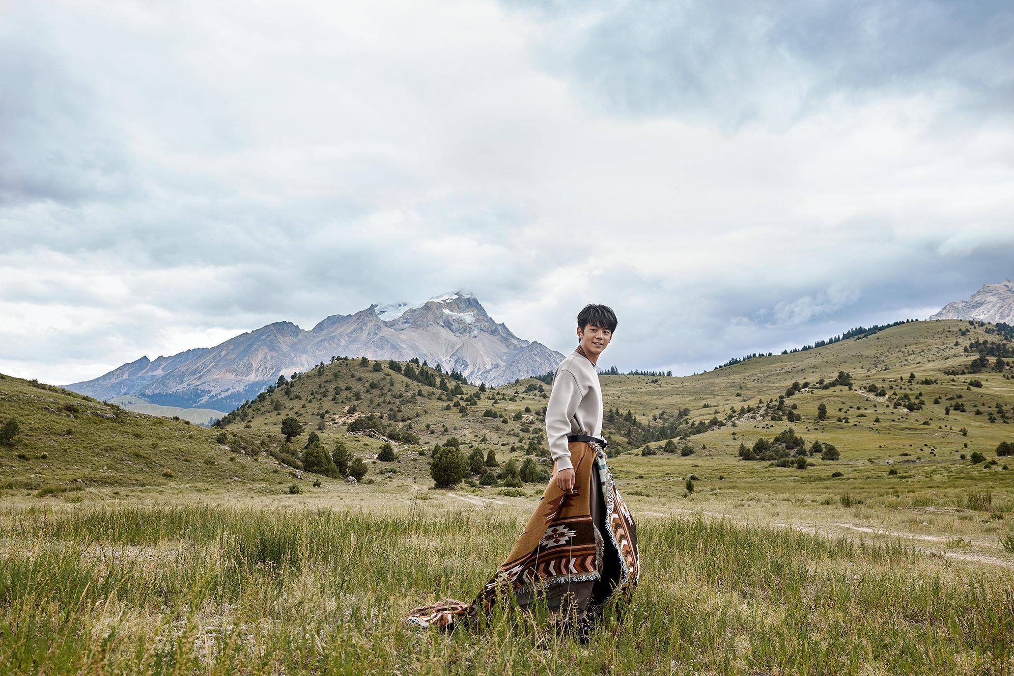 海澜之家 x 丁真珍珠,以服饰为载体,感受山川河流