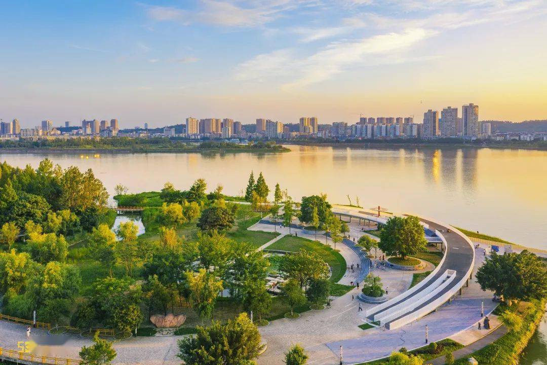 初秋时节,来云游遂宁观音湖湿地_公园_生态_圣露