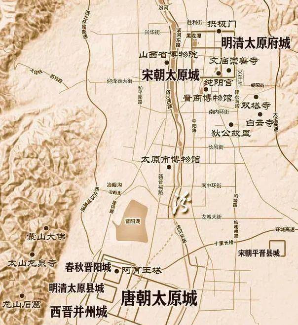 你见过明清太原府城城墙复原后的样子吗?_旱西门_所在位置_小东门