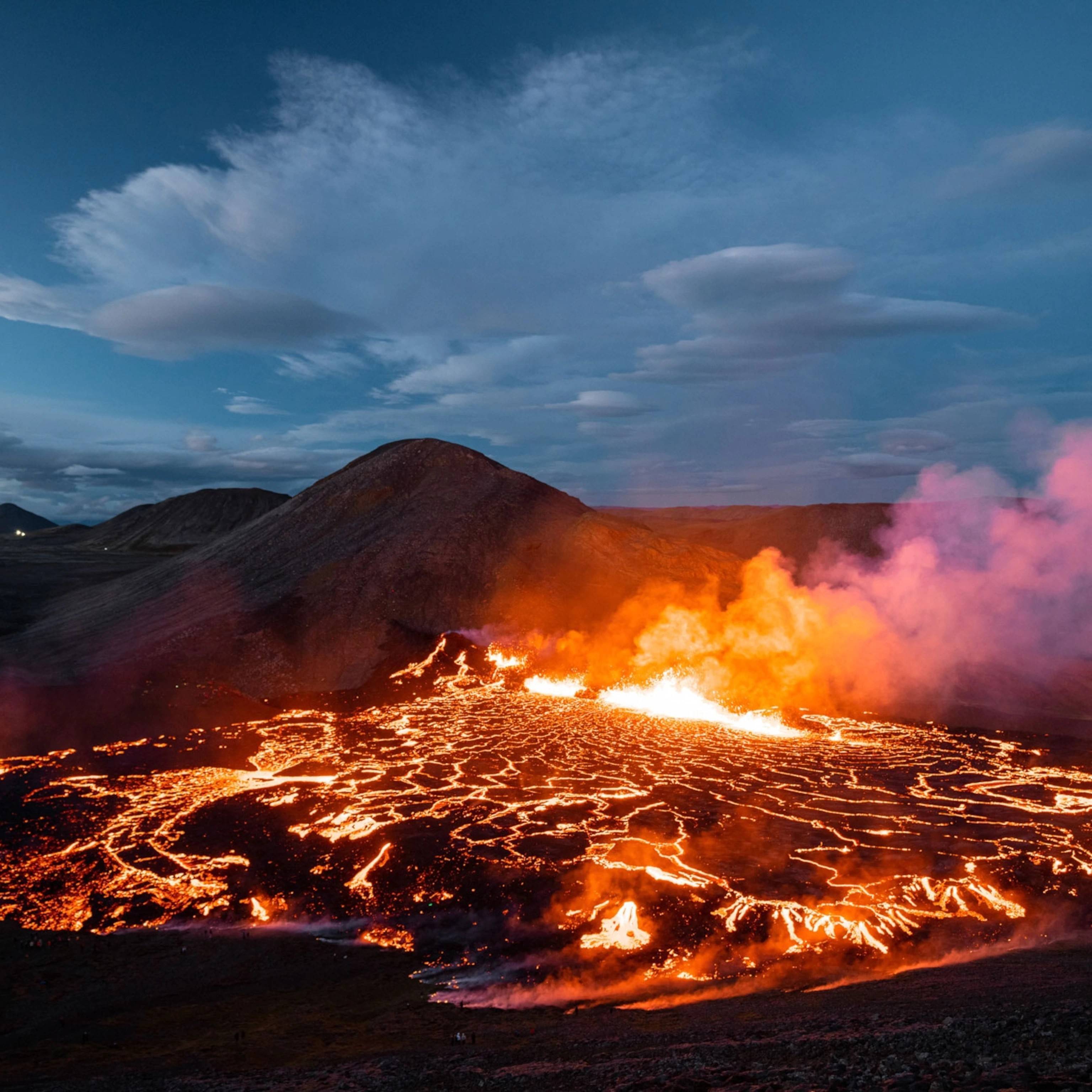 摄影图片欣赏:史上最震撼的火山喷发图景(下)