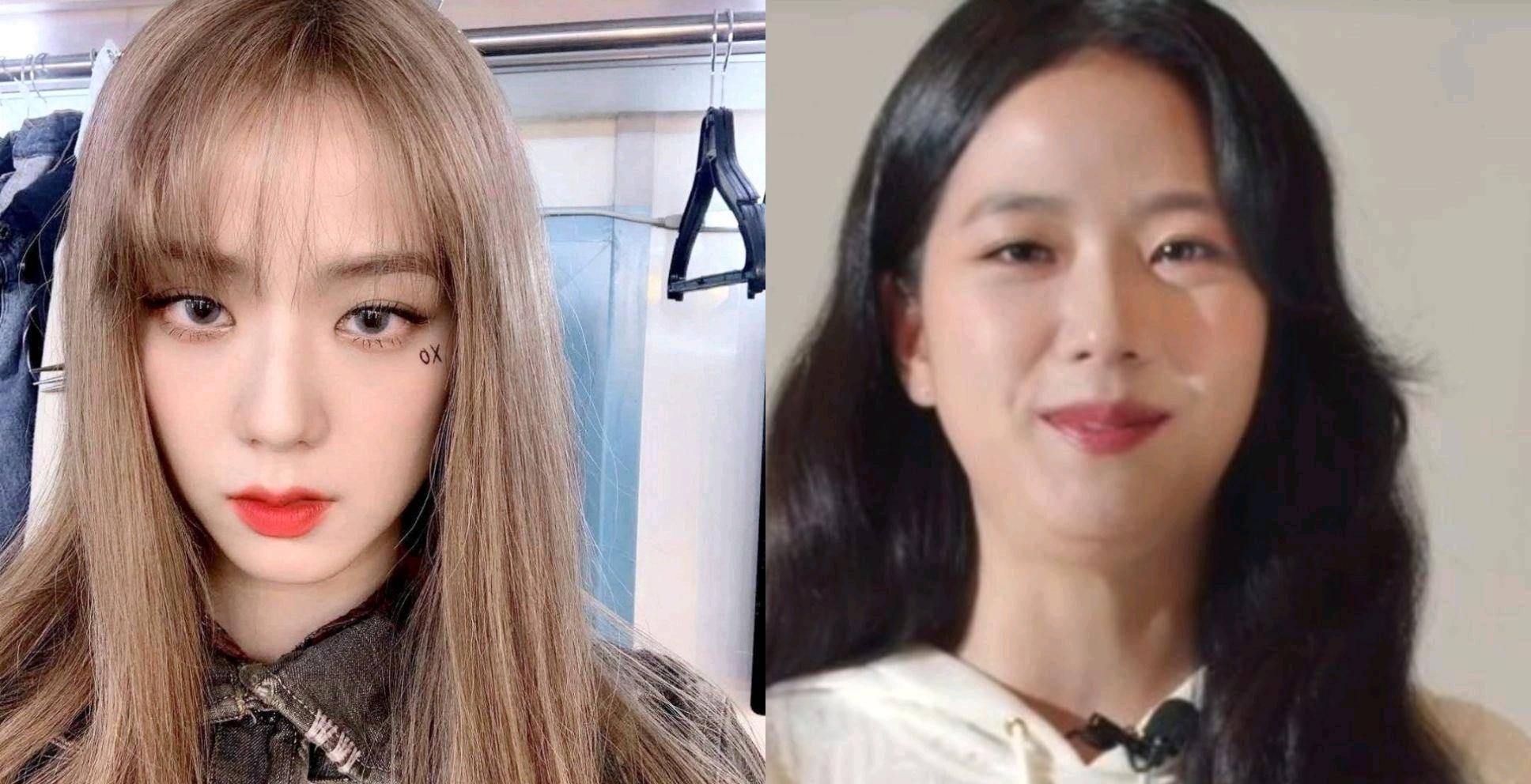 刚拍完命运多舛雪滴花的blackpink金智秀好像长胖了不少_hgr_漂亮