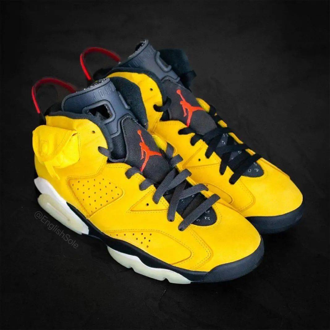 jordan 6 yellow cactus jack