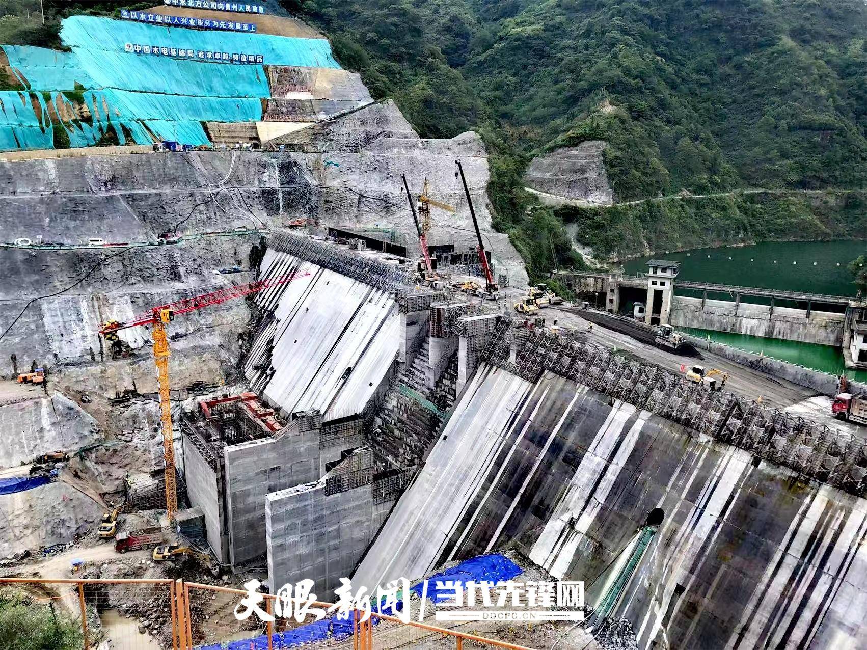 黔南州凤山水库：工程建设快速有序推进_供水_贵州省_大坝