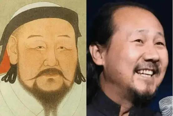 明星撞脸古人大比拼,黄渤撞脸清朝官员,廖凡和朱元璋神似_高达_陈建斌